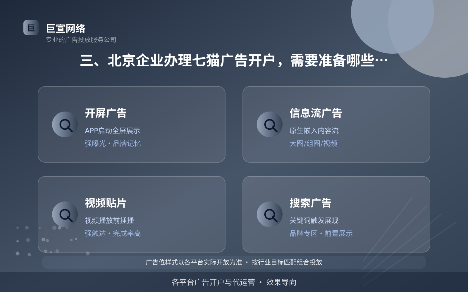 三、北京企业办理七猫广告开户,需要准备哪些资质(服务内容介绍) 三、北京企业办理七猫广告开户,需要准备哪些资质(服务内容介绍)